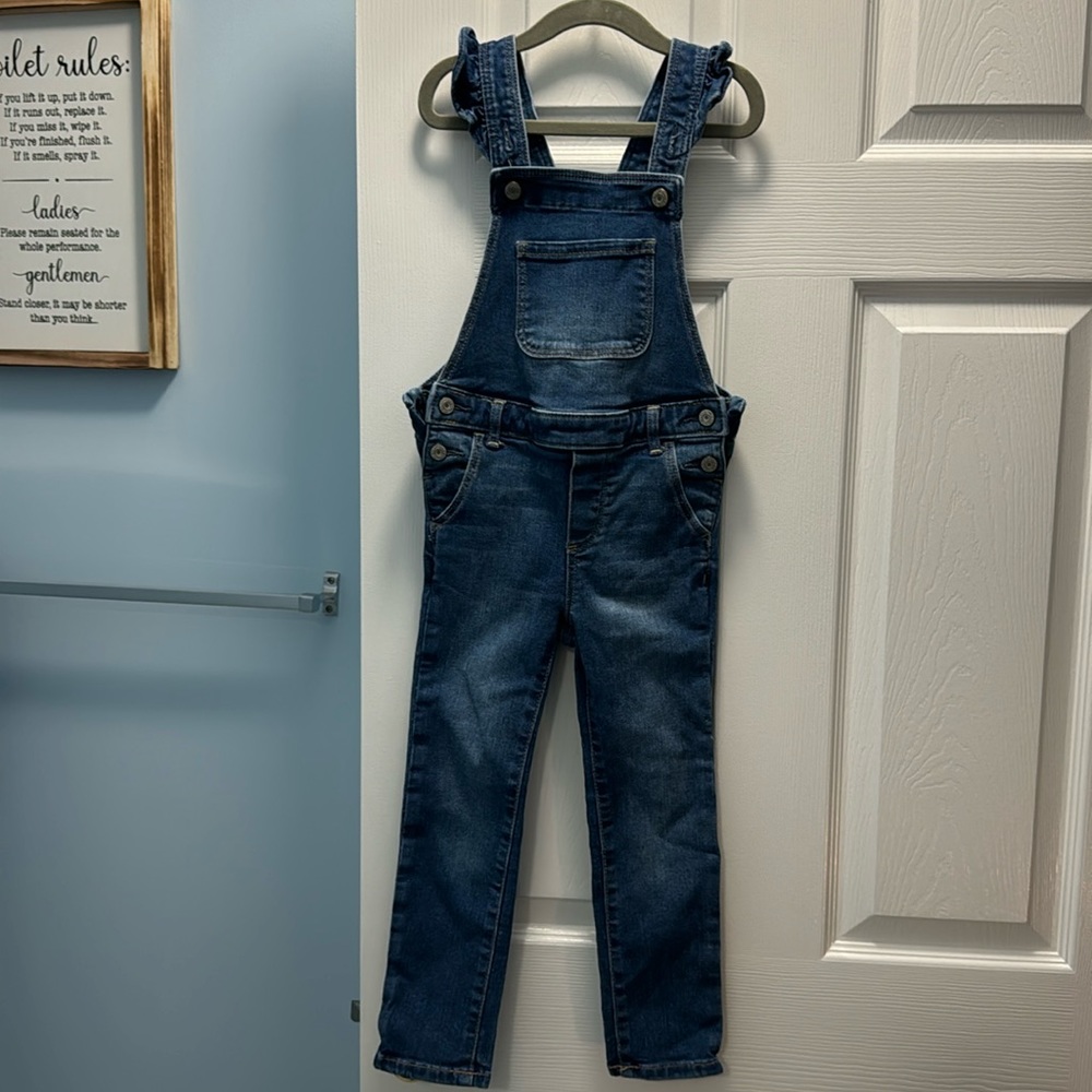 Baby Gap jean skinny overalls